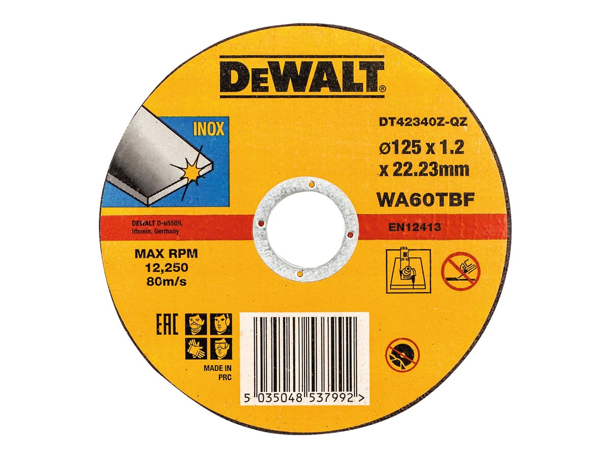 DeWALT DT42340Z-QZ - Skæreskive - til metal, rustfrit stål - 125 mm