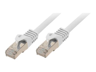 SCONN Shiverpeaks BASIC-S patch cable - 2 m - white - Hvid - 2m