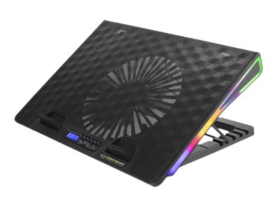 Kølepad til laptop - Esperanza EGC101, 800 RPM, sort