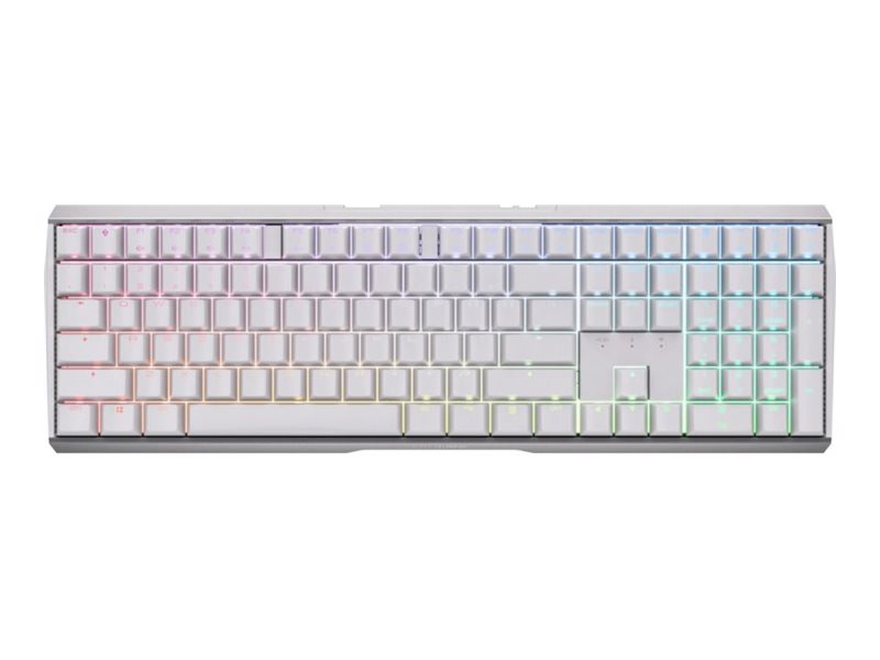 CHERRY XTRFY MX 3.0S Tastatur Mekanisk RGB/16 millioner farver Trådløs Kablet Tysk
