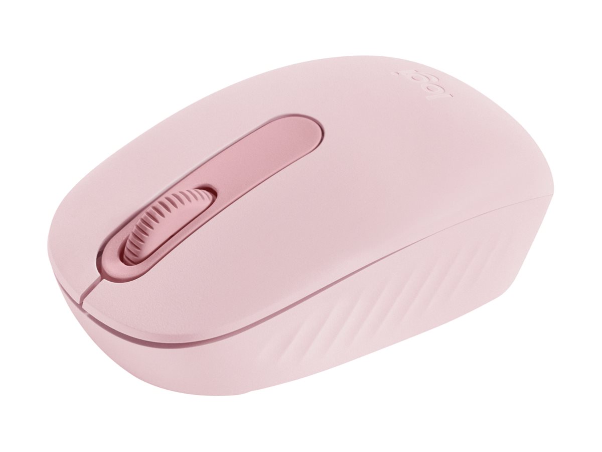 Logitech M196 - Mus - højre- og venstrehåndet - optisk - 3 knapper - trådløs - Bluetooth - rose
