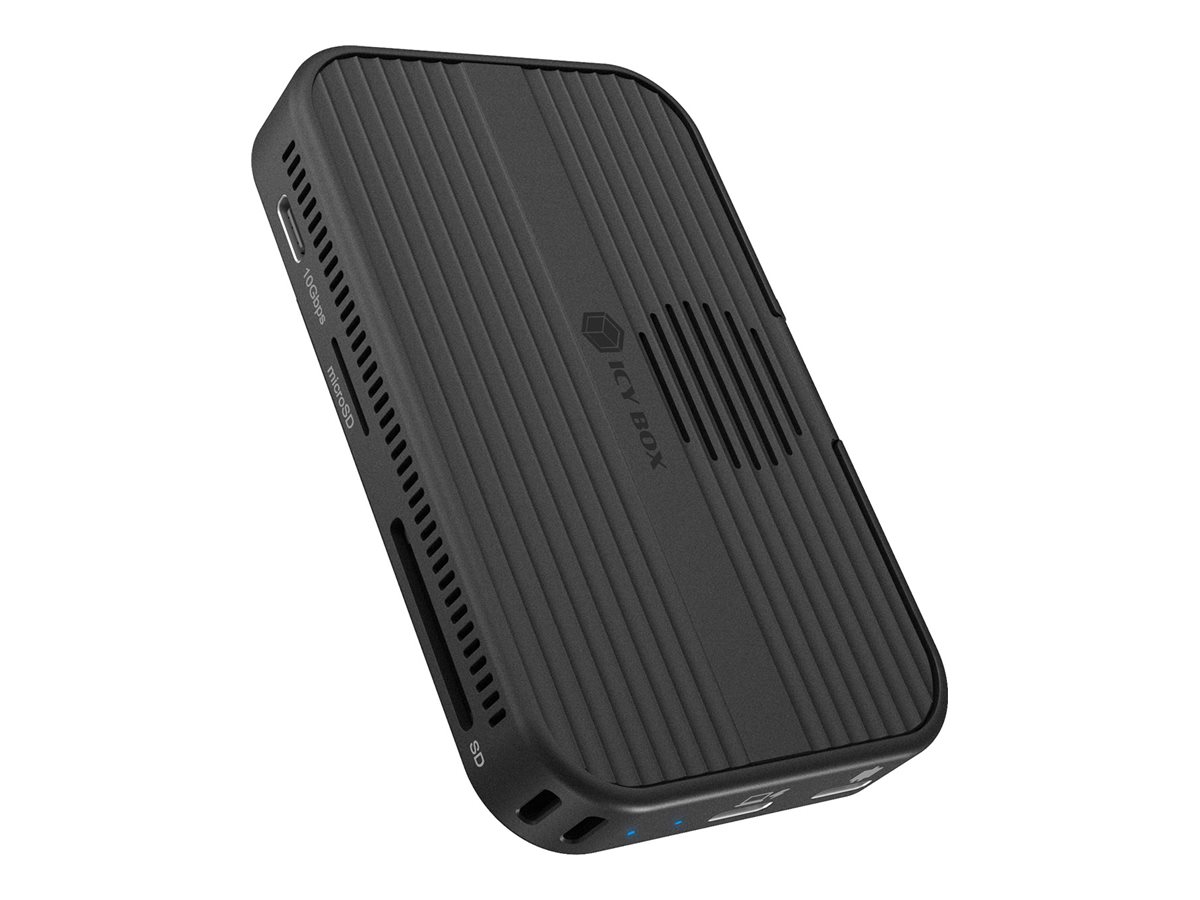RAIDSONIC ICY BOX IB-DK4071M-CU31 USB‑C dockingstation – Sort