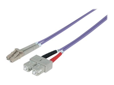 Intellinet Patchkabel Fiberoptik OM4 1m