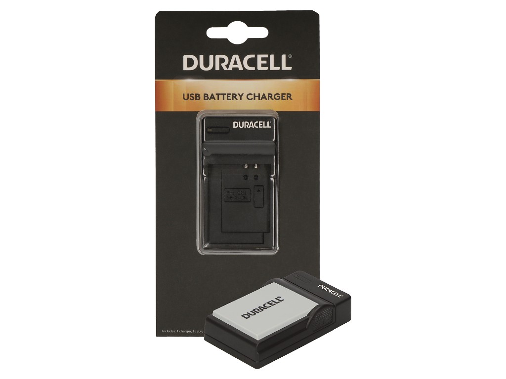 DURACELL Charger with USB Cable for DR9933/NB-7L (Battery not included)