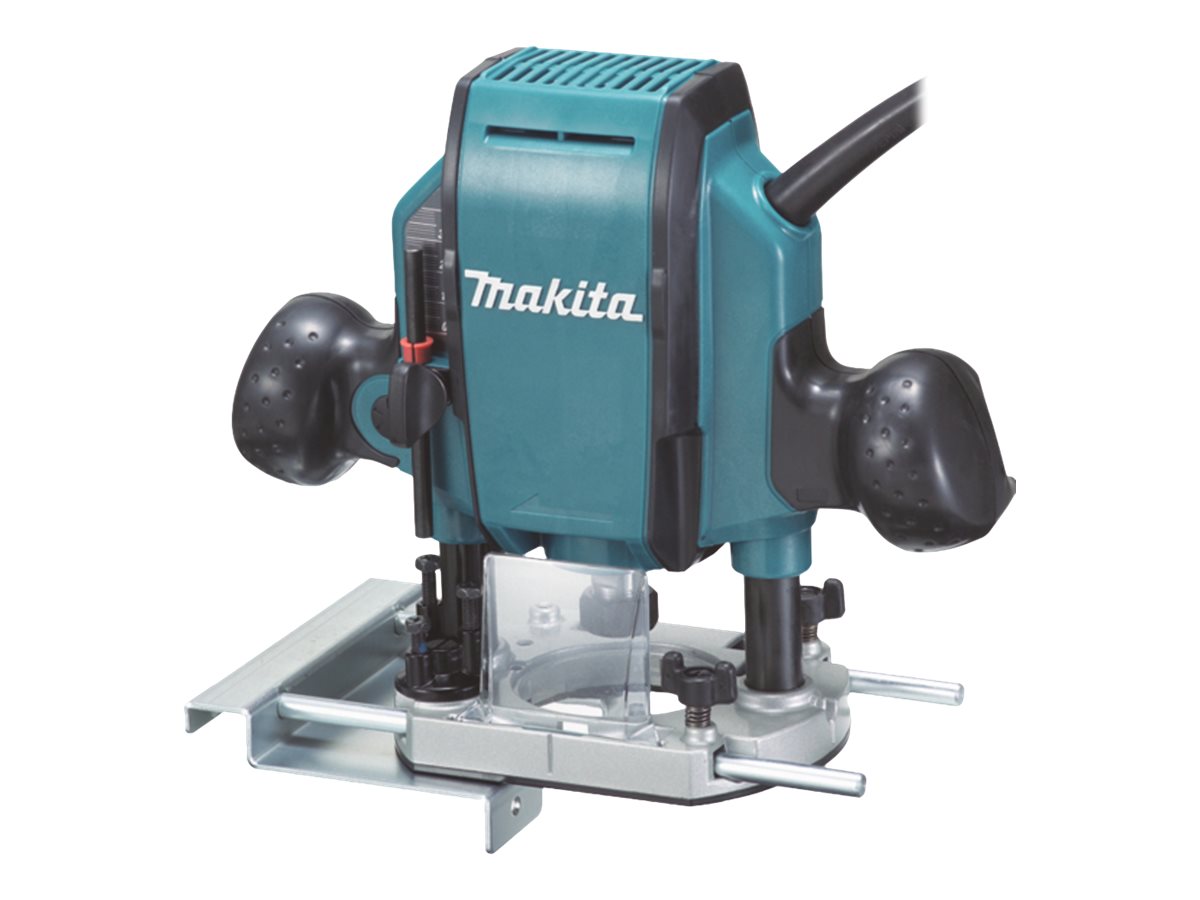 Makita Overfræser 900W. Ø8mm 0-35mm i Macpac kuffert. RP0900J