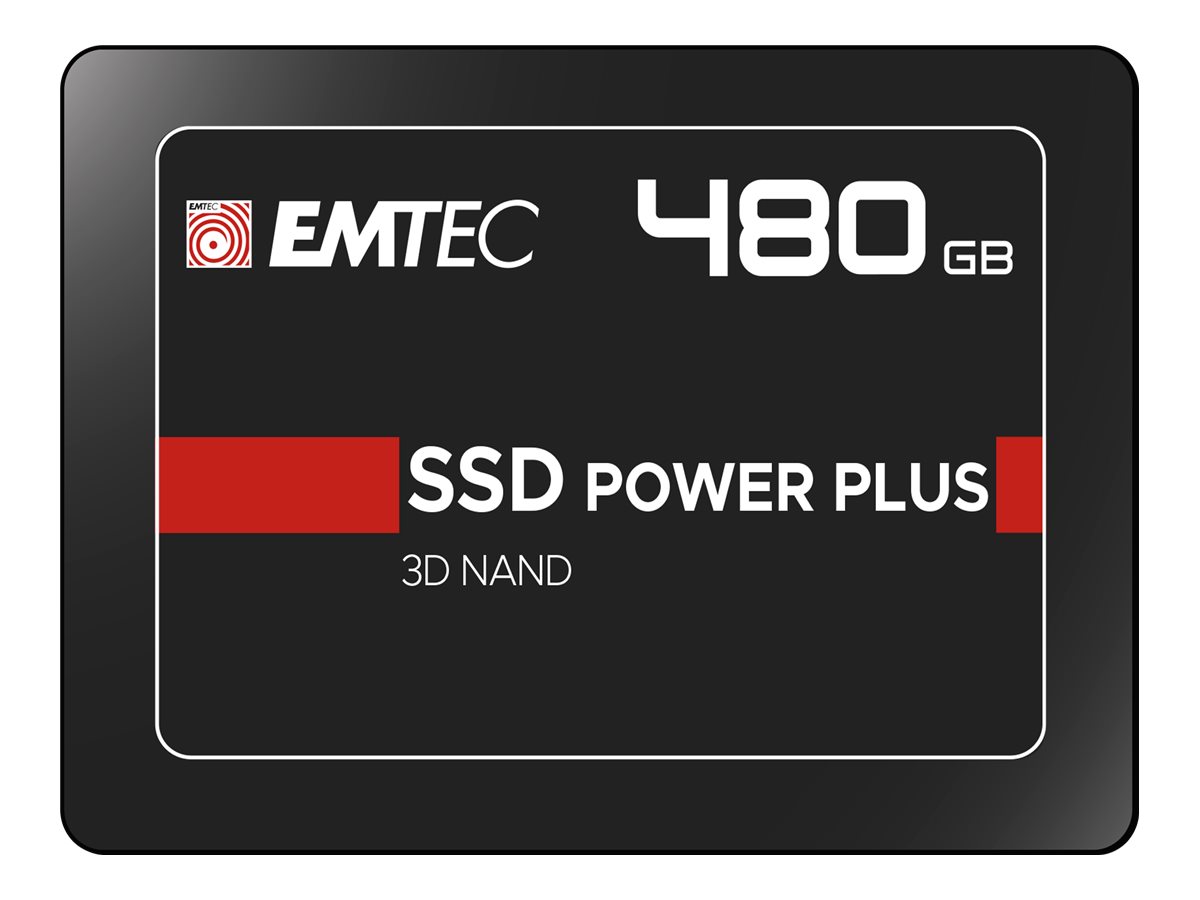 Emtec X150 Power Plus 3D NAND SSD - 480GB - SATA-600 - 2.5"