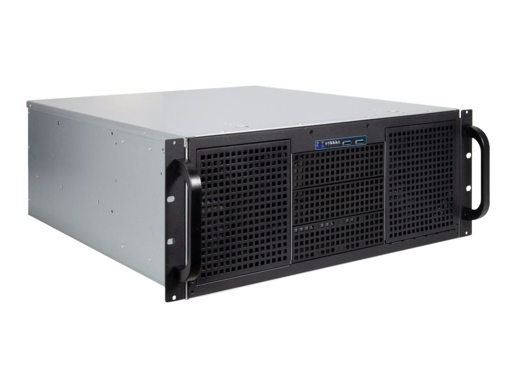 Inter-Tech IPC 4U-40248 - Kabinet - Server (Rack) - Sort