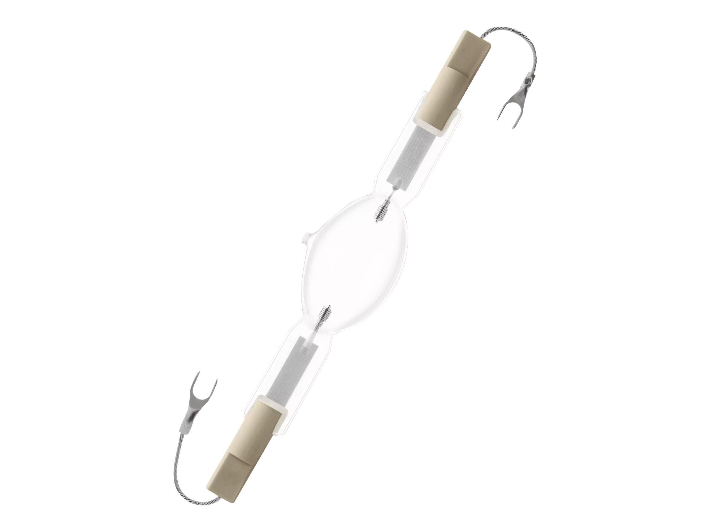 OSRAM POWERSTAR HQI-TS - Kvartsmetalhalid (QMH) lyspære - klar finish - K12s-36 - 2000 W - klasse A+ - dagslys - 6100 K
