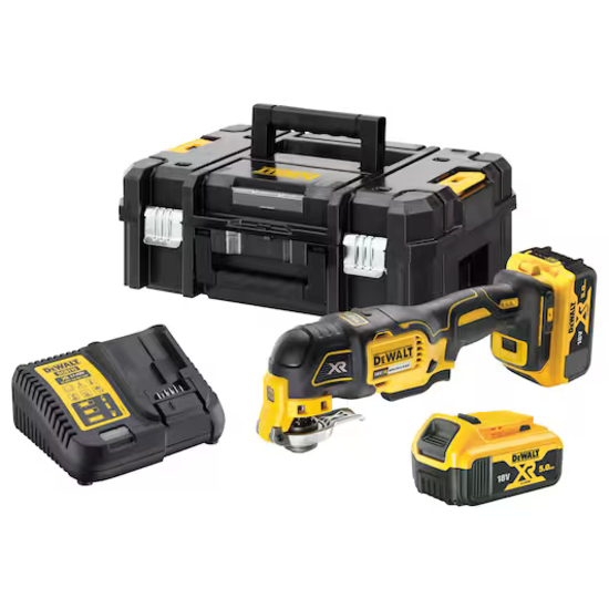 Dewalt DCS356P2-QW 18V XR Carbonless Multicutter RPM function 2 X 5Ah batteries