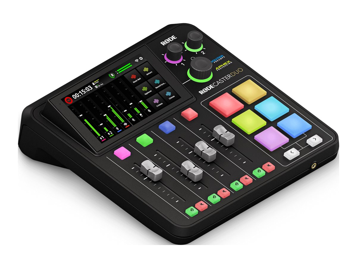 RØDE Rødecaster Duo podcast mixer