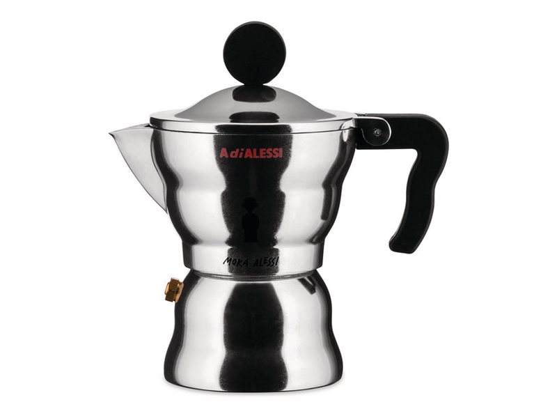 MOKA ALESSI Design Alessandro Mendini - Filtreringsapparat - 7 diameter x 13.8 cm - 70 ml