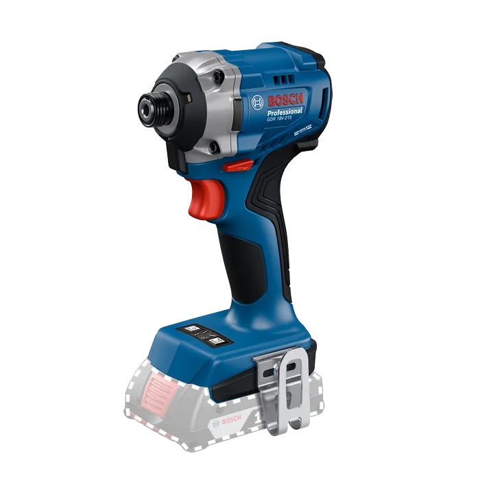 Bosch GDR 18V-215 Professional, Slagnøgle, Pistolhåndtag, 1/4, Blå, Tyskland, 3300 rpm - SOLO