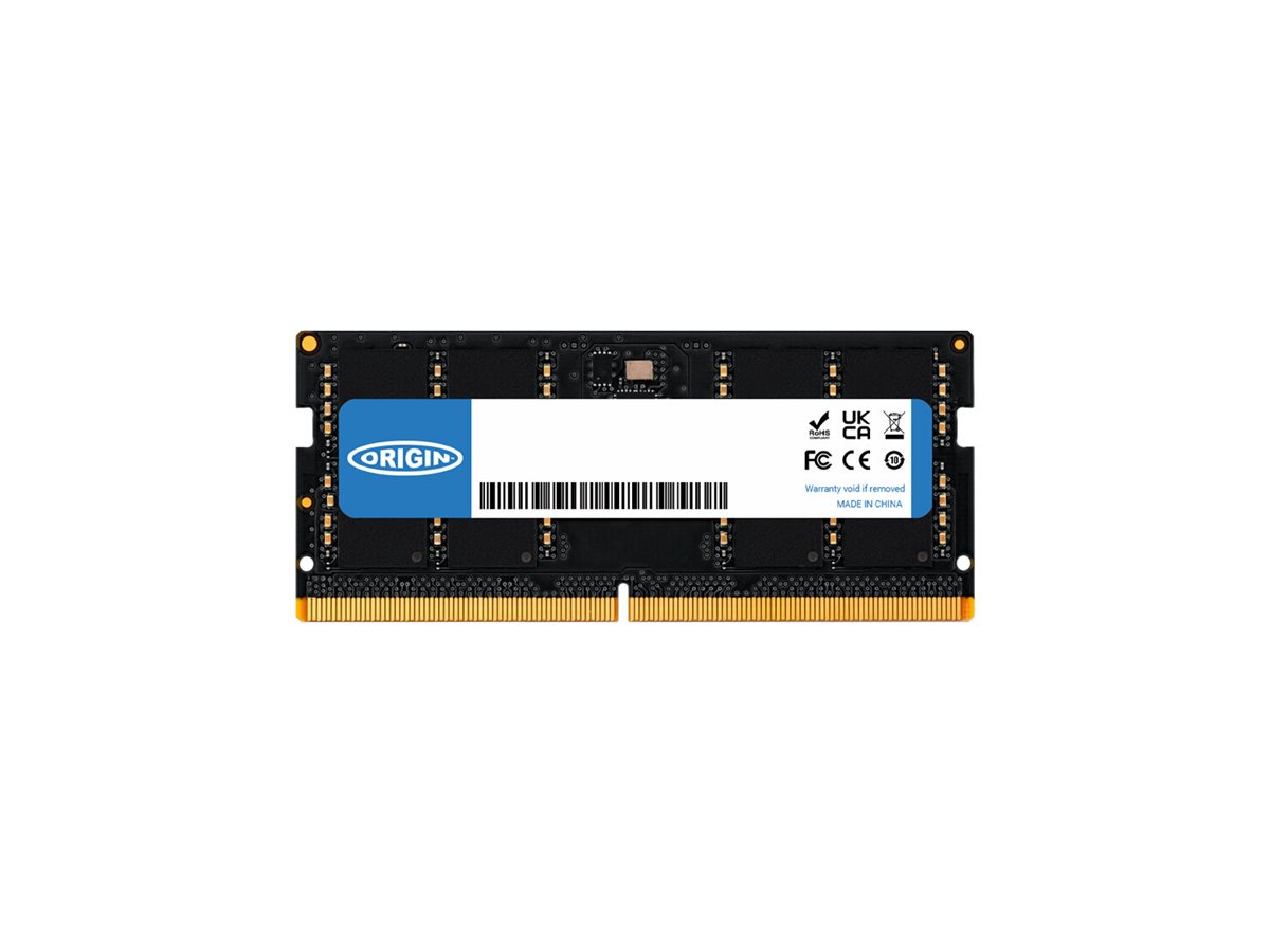 Origin Storage DDR5 SDRAM 32GB 2800MHz On-die ECC SO DIMM 262-PIN