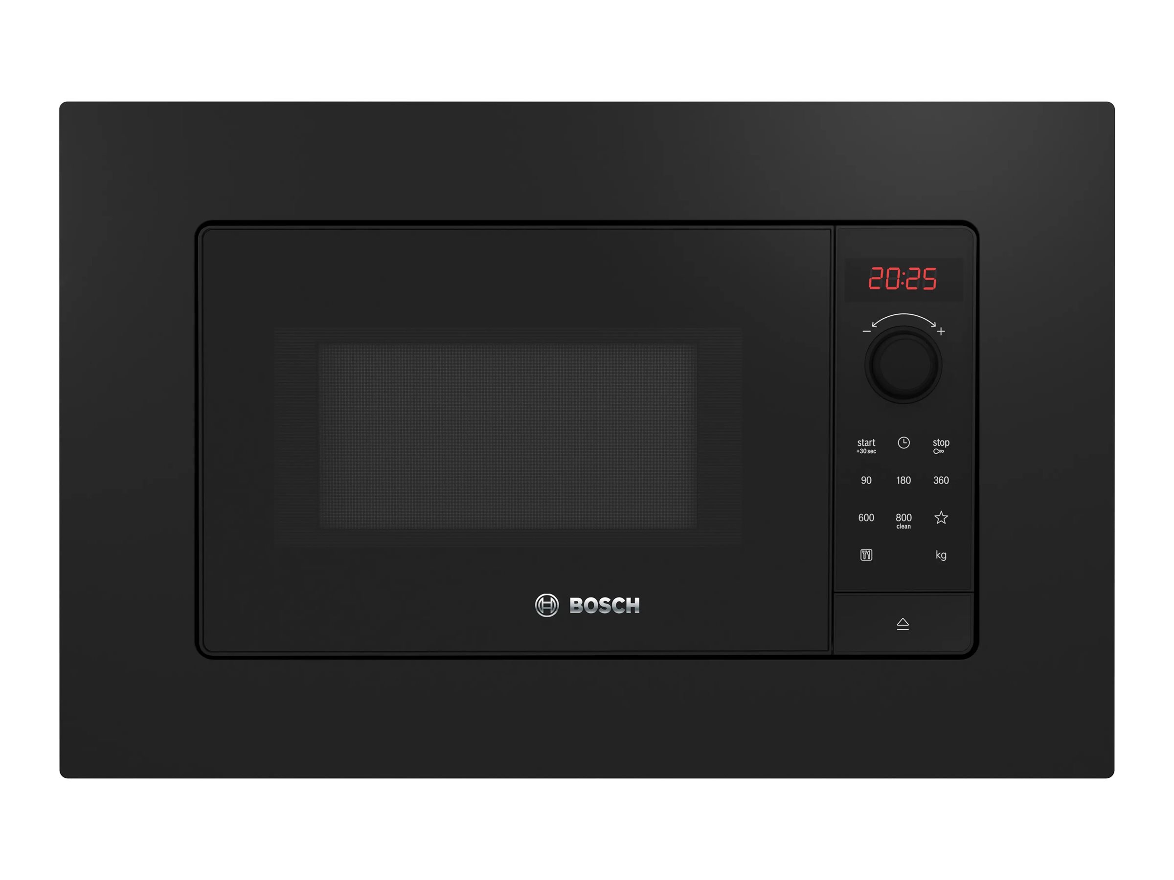 Bosch Serie | 2 BFL623MB4 - Mikrobølgeovn - til indbygning - 20 liter - 800 W - sort