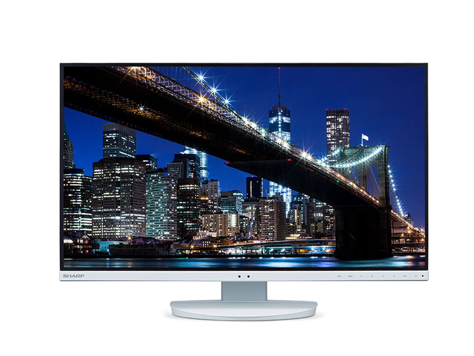 Sharp MultiSync EA272Q computerskærm 68,6 cm (27") 2560 x 1440 pixel 4K Ultra HD LCD Hvid