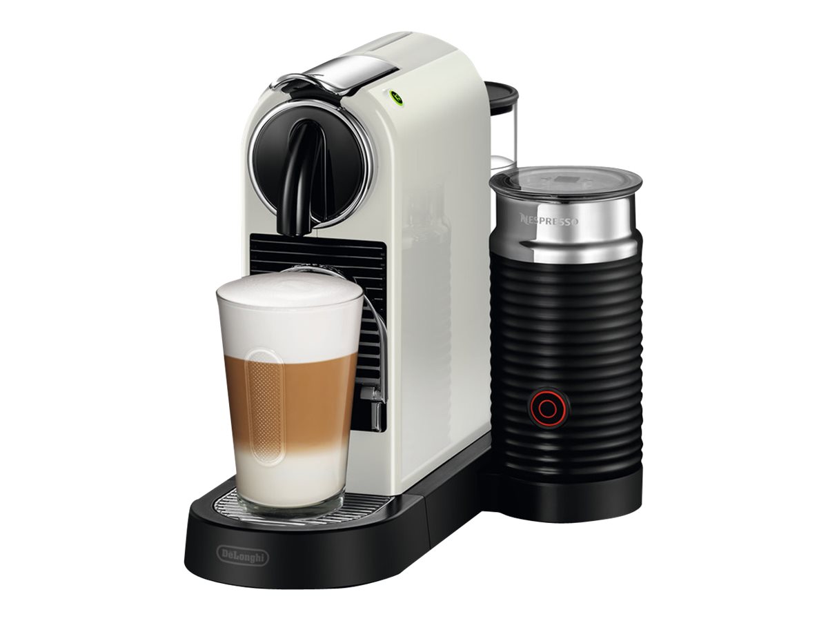 DeLonghi Nespresso CitiZ EN 267.WAE - coffee machine with milk frother - 19 bar - white