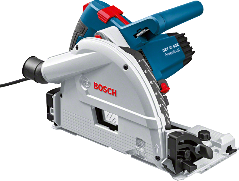 Bosch GKT 55 GCE rundsav 1.400 W, 230 V - 165 mm nedsænkningssav