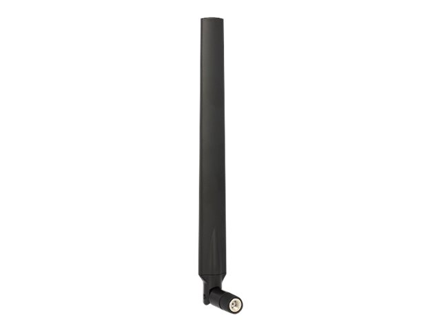 DeLOCK WLAN 802.11 ac/a/h/b/g/n Antenna RP-SMA plug 5 - 7 dBi omnidirectional with tilt joint black