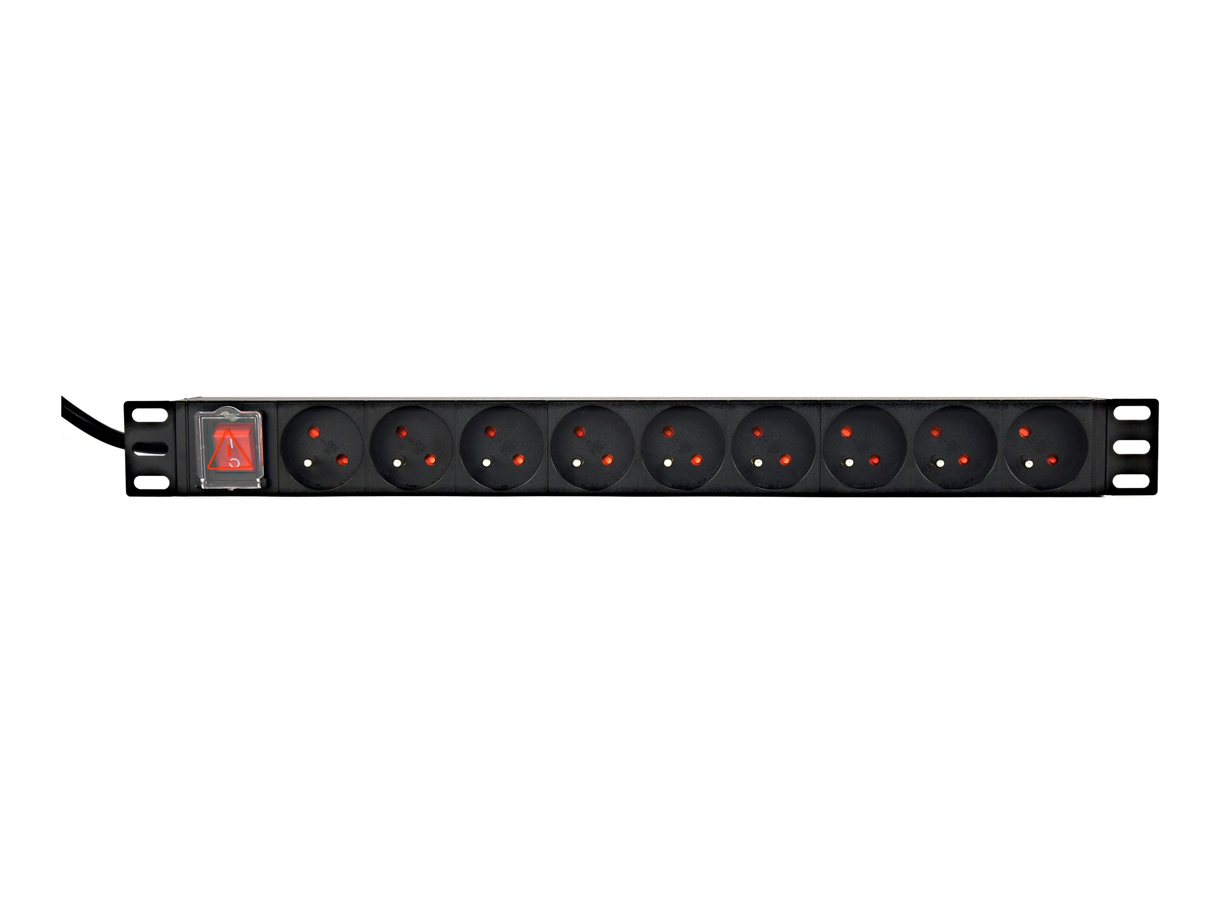 Gembird EnerGenie EG-PDU-9F2F - power distribution unit - 16A - 3500 Watt