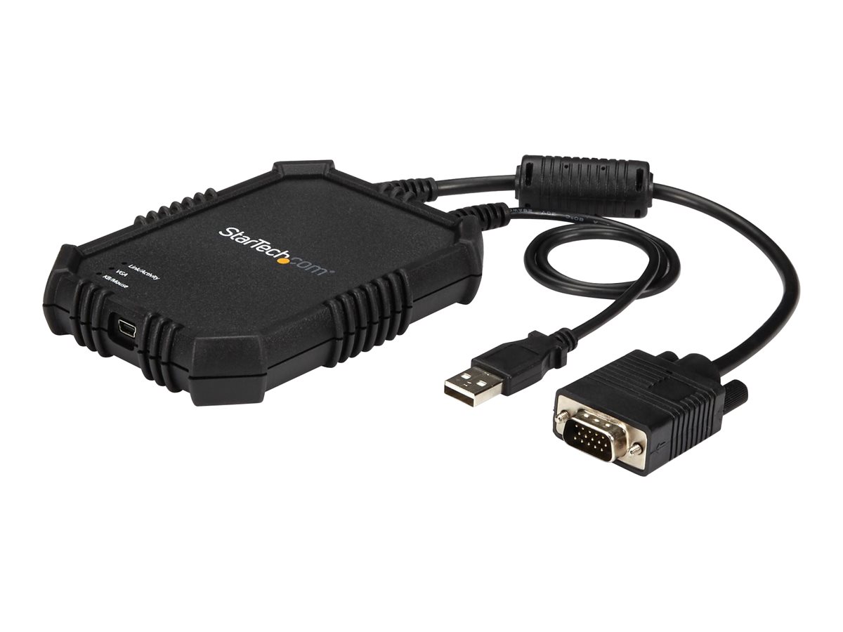 StarTech.com USB Crash Cart Adapter File Transfer and Video Capture - Laptop to Server KVM Console - Portable & Rugged (NOTECONS02X) KVM switch