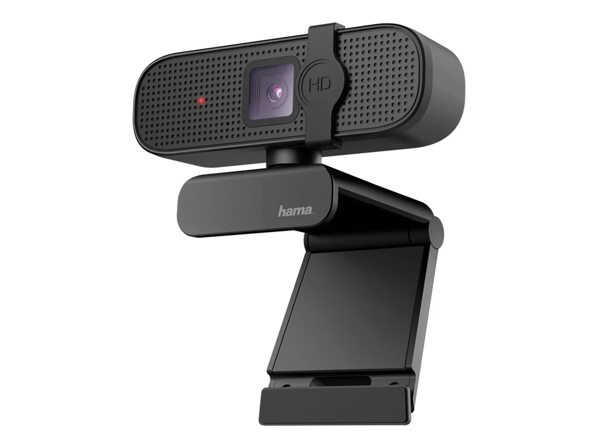 Hama Webbkamera Full HD Spy Protection 16:9 Mono Sort