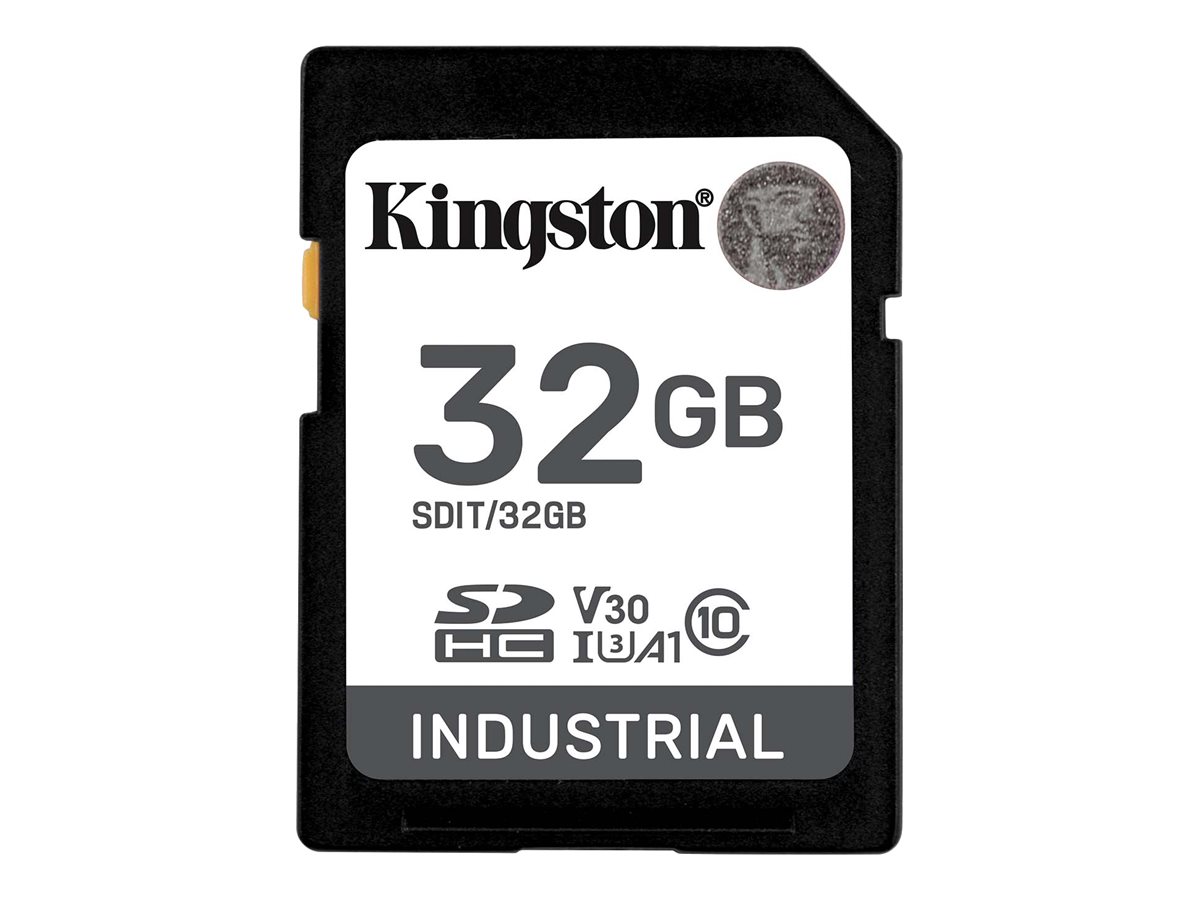 Kingston 32G SDHC Industrial pSLC  Class10, UHS-I,U3,V30, A1 SD-Card