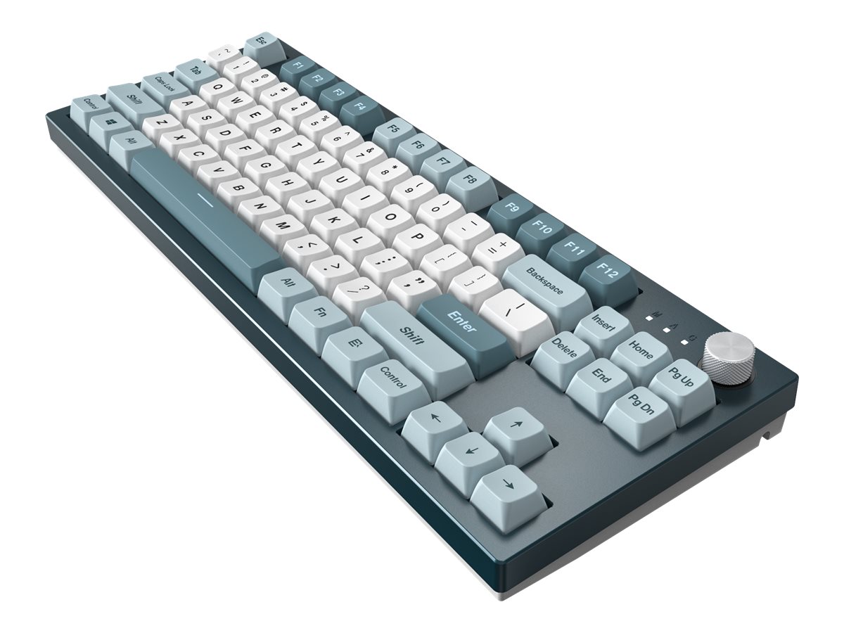 Montech MKey TKL Freedom - Gateron G Pro 2.0 Brown - Nordic - Blue/White Tastatur - GEEKD.dk