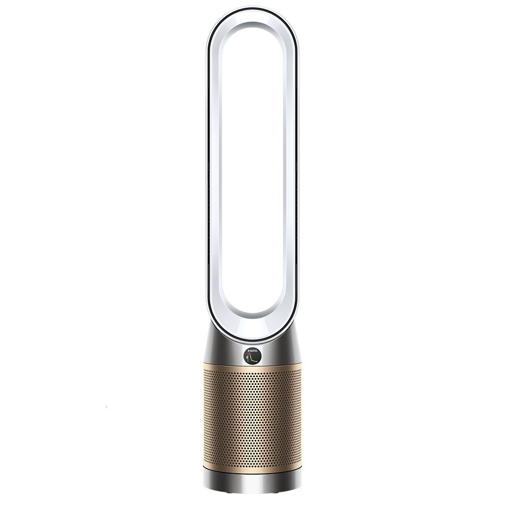 Dyson Purifier Cool TP09 Pro Formaldehyde Klingeløs køleblæser/renser Gulvstående Guld Grå Hvid