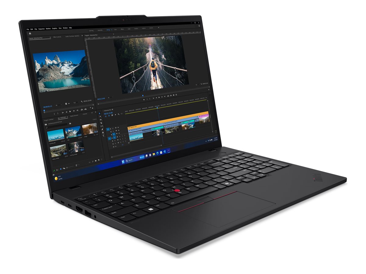Lenovo ThinkPad T16 Gen 4 21QN 16" 1920 x 1200 (WUXGA) 340 32GB 512GB AMD Radeon 840M Windows 11 Pro billede