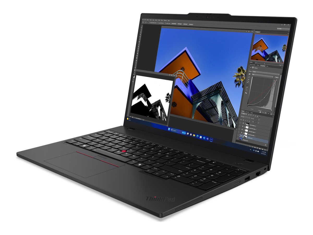 Lenovo ThinkPad T16 Gen 4 21QN 16" 1920 x 1200 (WUXGA) 340 32GB 512GB AMD Radeon 840M Windows 11 Pro billede