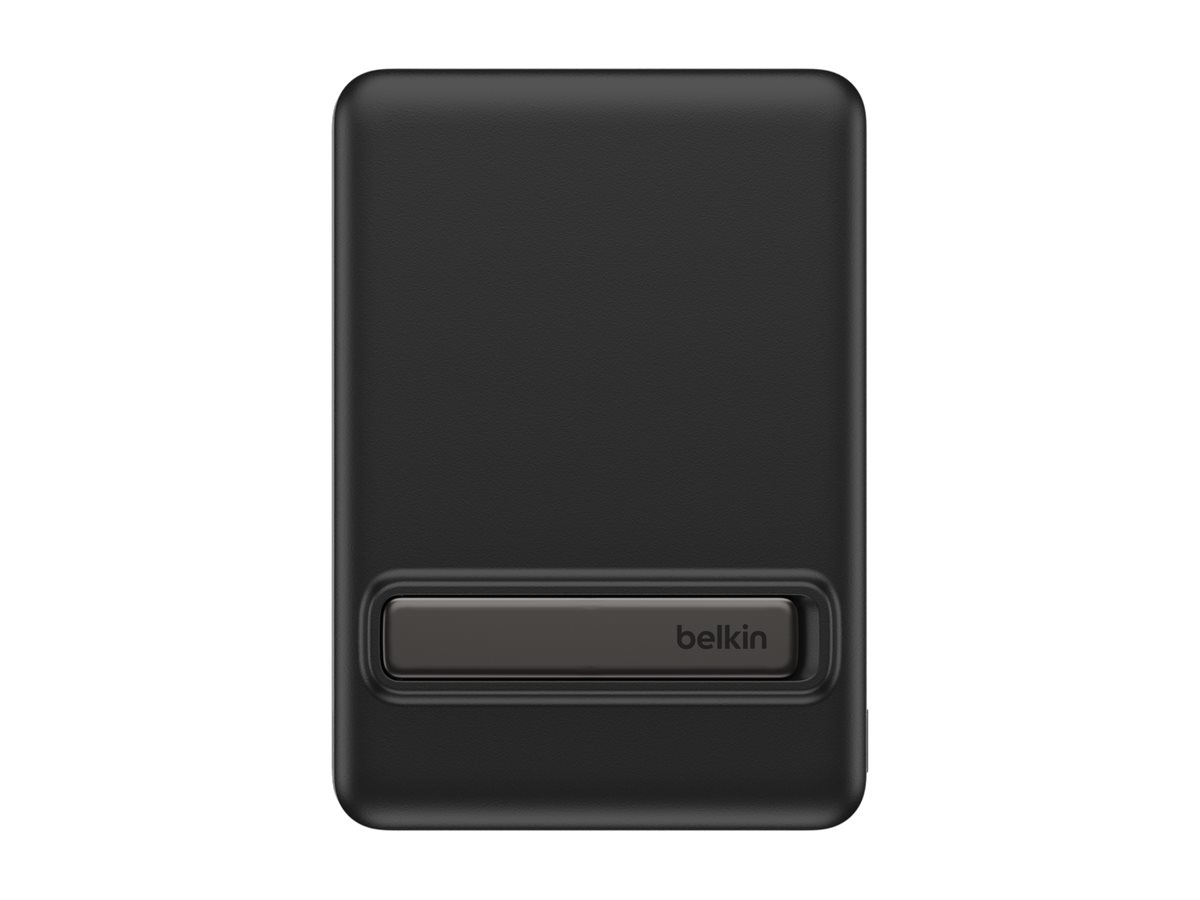 Belkin BoostCharge power bank - slim magnetic - USB-C magnetic - 15 Watt Powerbank - Sort - 5 Ah