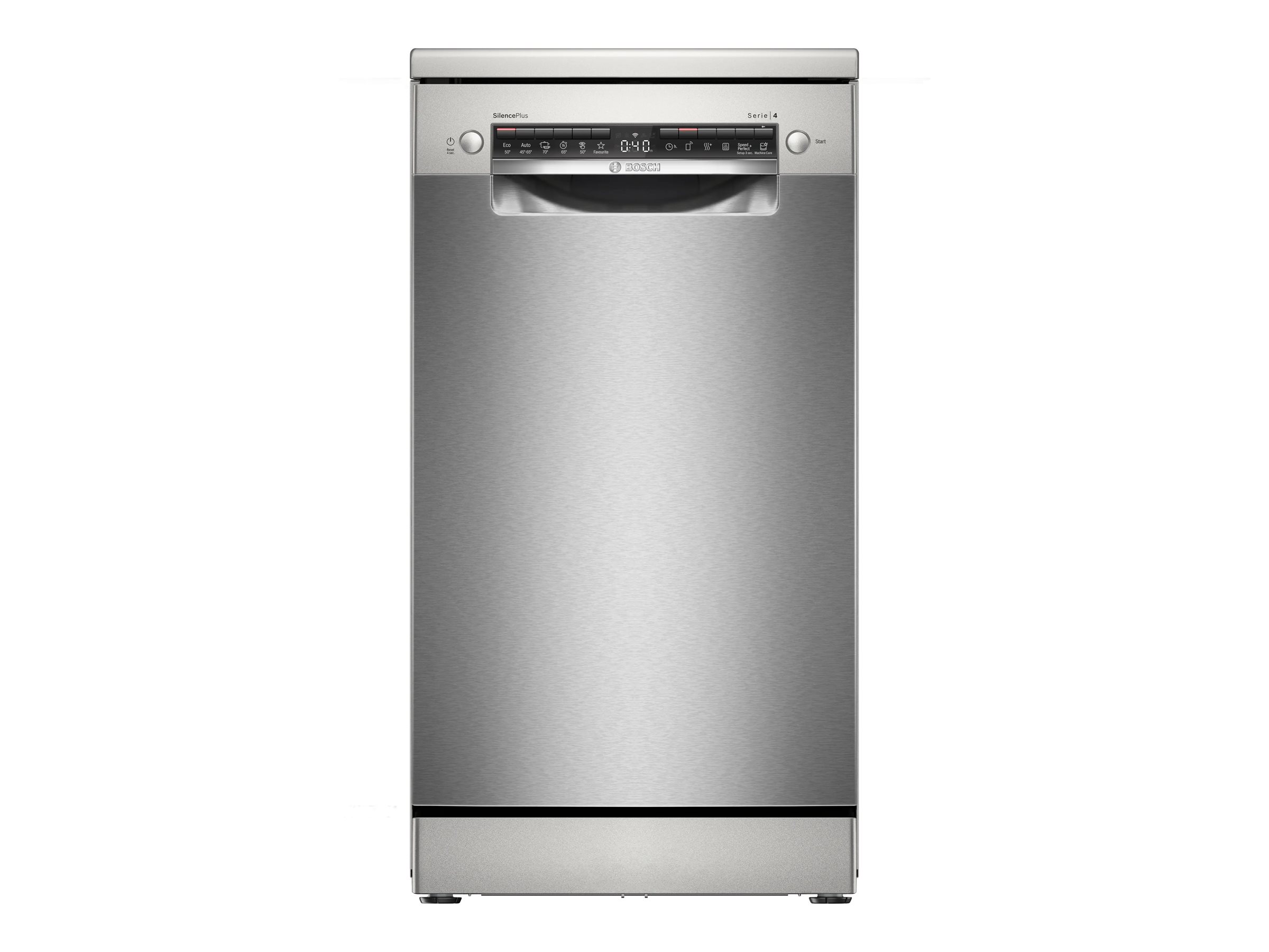 Bosch Serie 4 SPS4HMI13E Opvaskemaskine Klasse D Fritstående 44dB Rustfrit stål