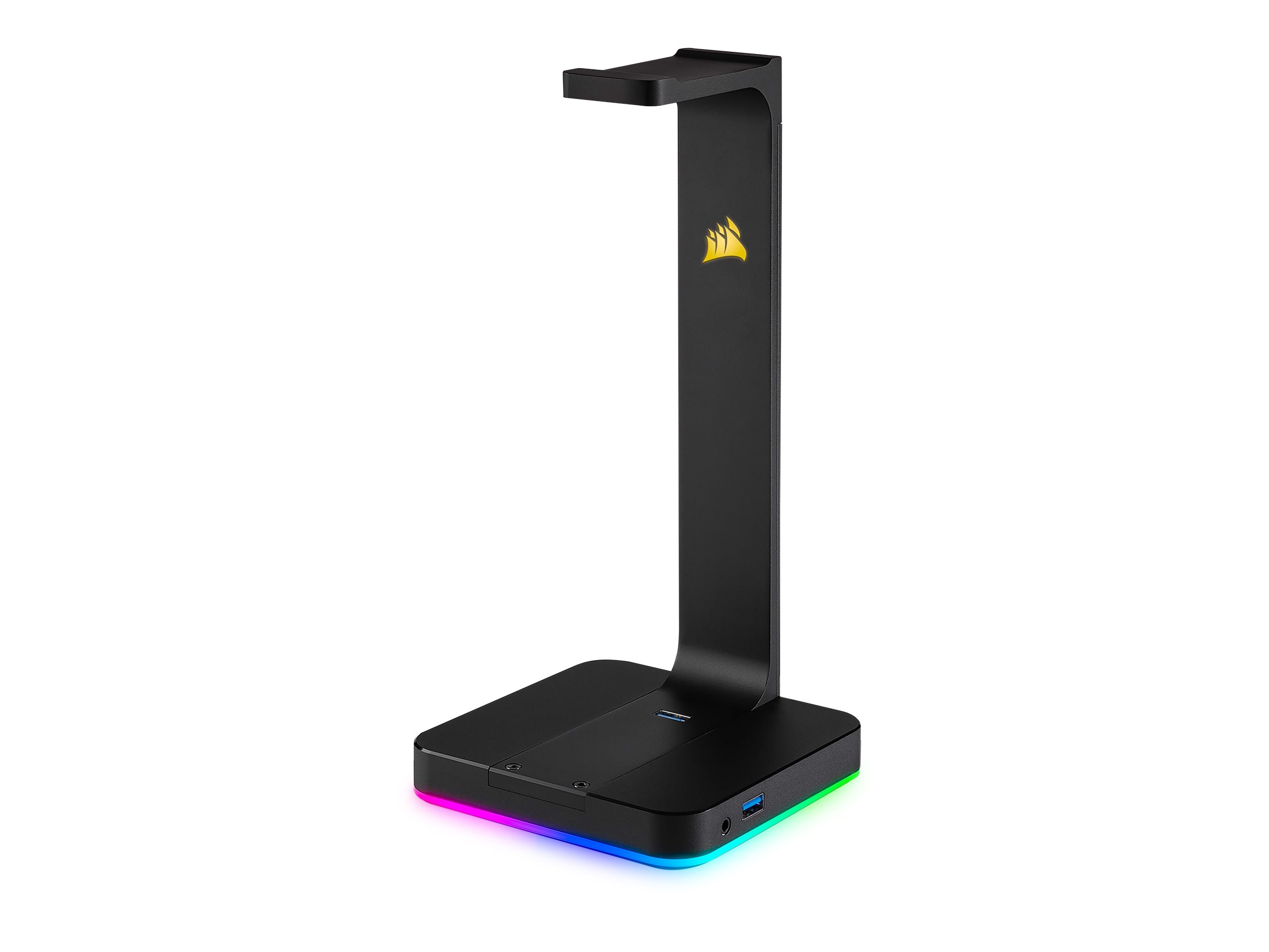 CORSAIR Gaming ST100 RGB Premium Headset Stand - Lydkort - 16 bit - 48 kHz - stereo - USB 3.1 Gen 1