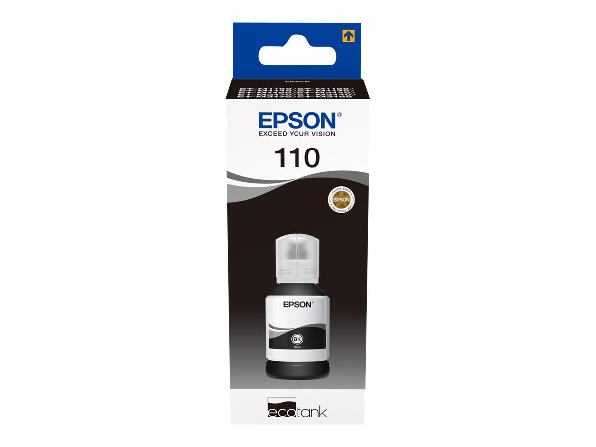 Epson EcoTank MX1XX Series Sort 6000 sider Blækrefill C13T03P14A