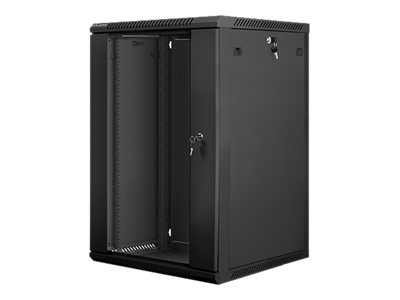 Lanberg WF01-6618-10B - 18U - Wall Mount Rack Cabinet