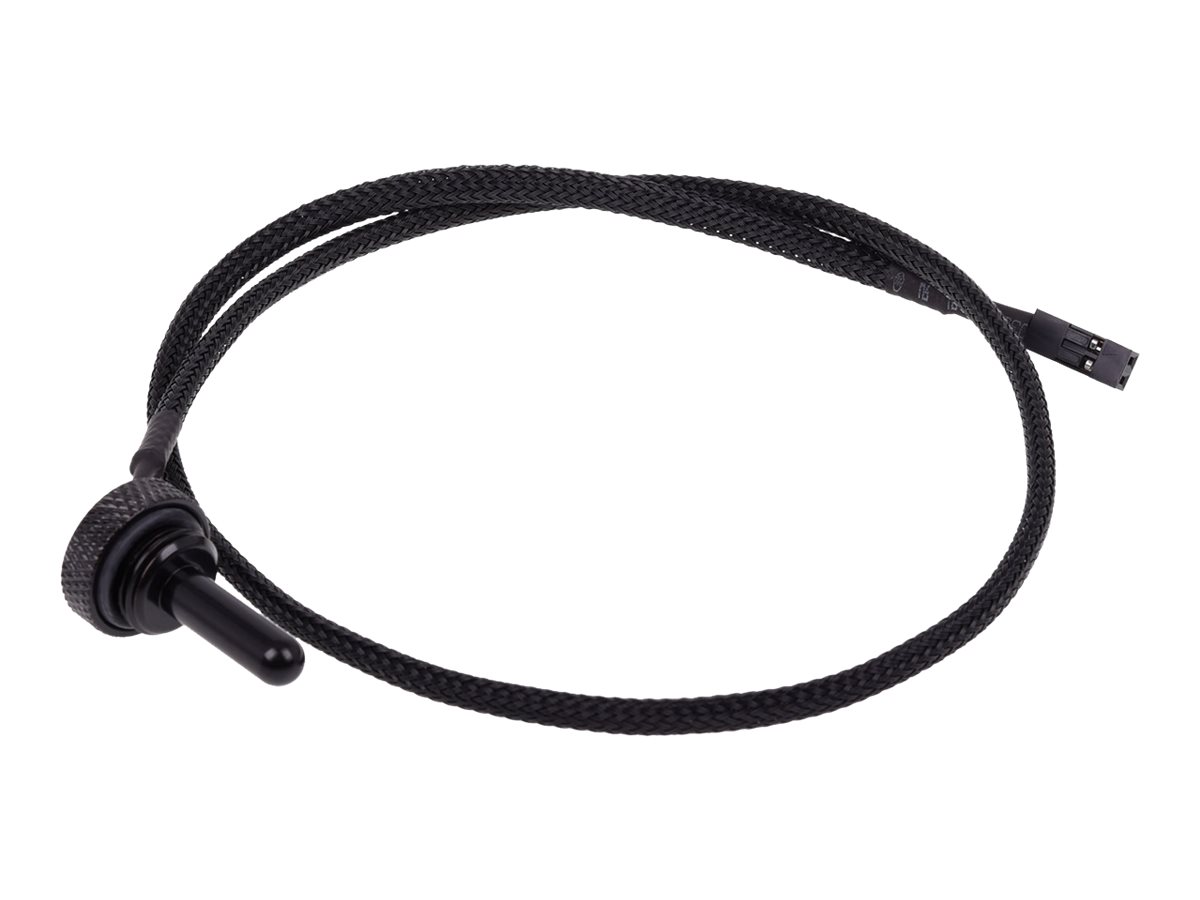 Alphacool Eiszapfen Temperature Sensor Plug G1/4 Flydende kølesystemtemperatursensor 1-pack Sort