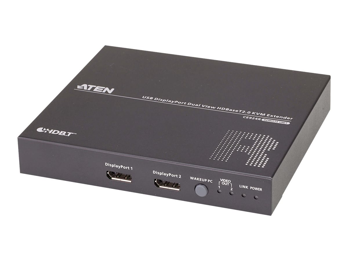 Aten Ce924 Kvm Extender Dual View Displayport Hdbaset 2.0 Usb