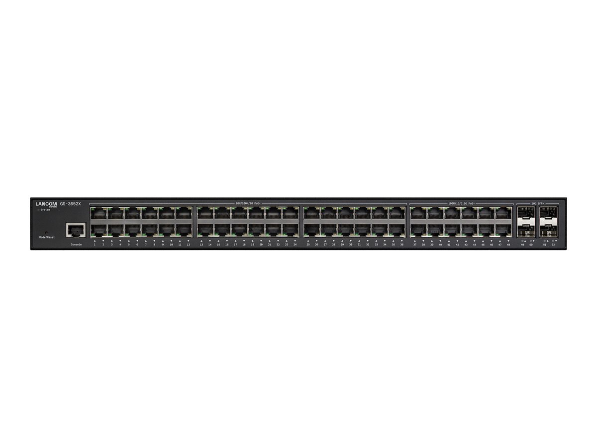 LANCOM GS-3652X Switch 52-porte Gigabit Ethernet / 2.5 Gigabit Ethernet PoE+
