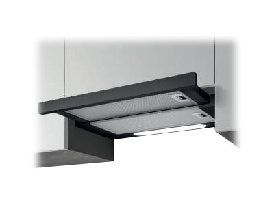 Elica Elite 14 LUX BL/A/50 Emhætte 62dB(A) Klasse D Sort