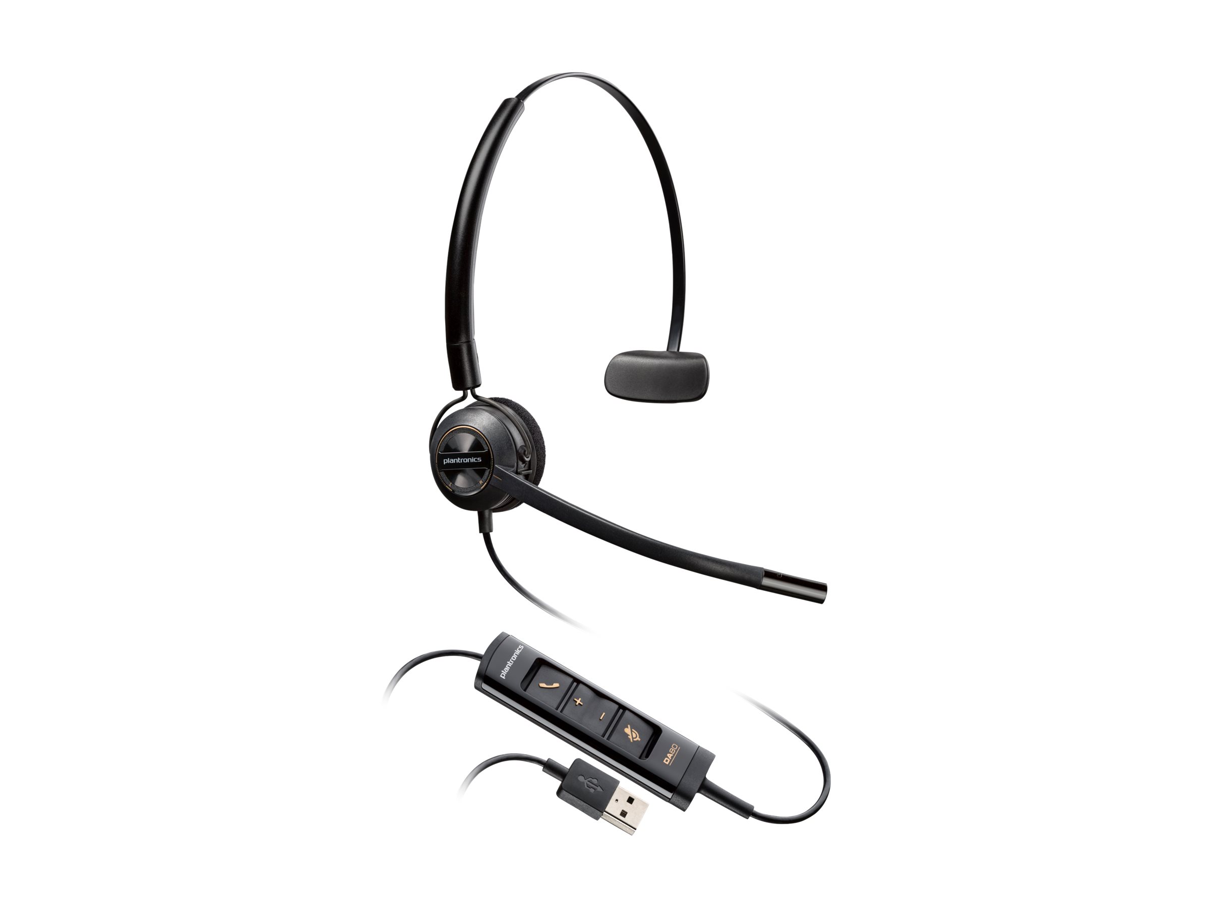 Poly EncorePro 545 | On Ear headset | Microphone | Active noisereduction