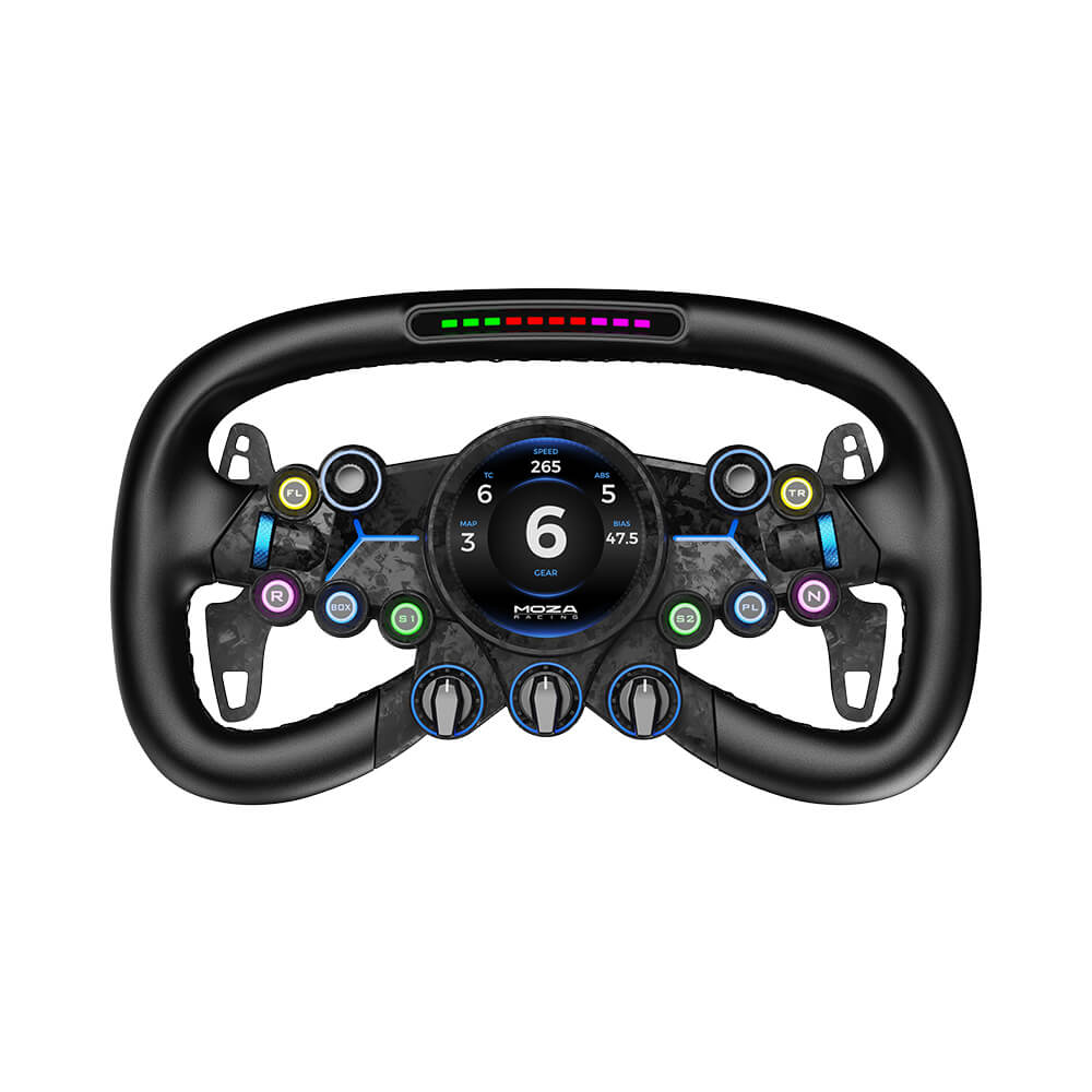 MOZA Vision GS (VGS) Steering Wheel - (31 cm) Rat - GEEKD.dk