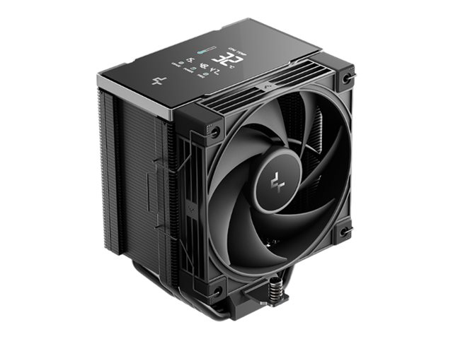 Deepcool AK700 DIGITAL NYX - Processor-køler - (for: LGA1700, LGA1851, LGA1200, LGA115x Socket, AM4, AM5) - kobberbase - 120 mm