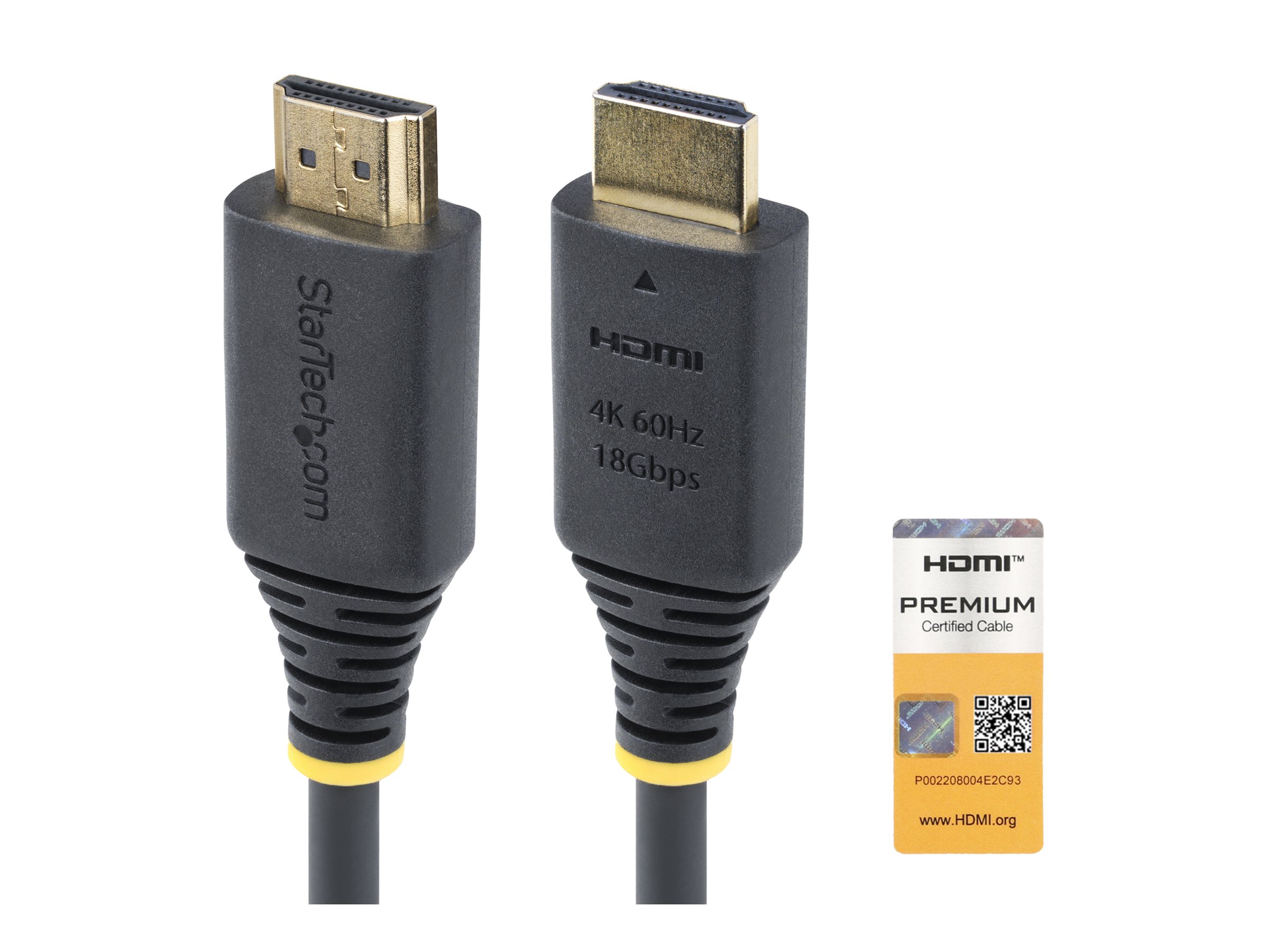 StarTech.com HDMI2-CABLE-4K60-8F HDMI -> HDMI -> HDMI HDMI 2,4 m 2,4 m