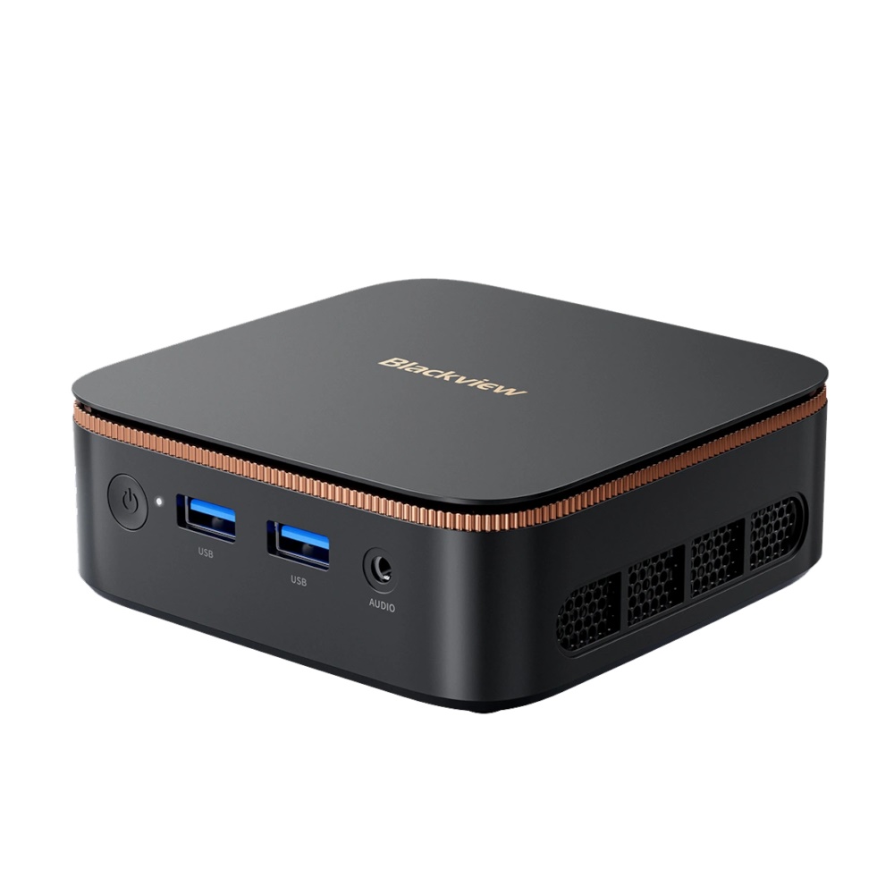 Blackview MP20 mini-pc - Ryzen 3 3300U, 8 GB RAM, 256 GB SSD, Windows 11 Pro - sort