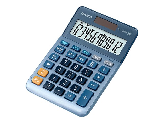 Casio MS-120EM Skrivebords-regnemaskine
