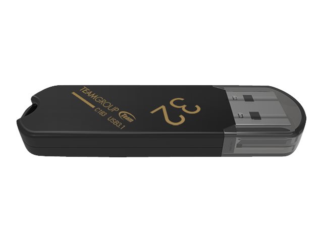 Team C183 32GB USB 3.1 Gen 1 Sort