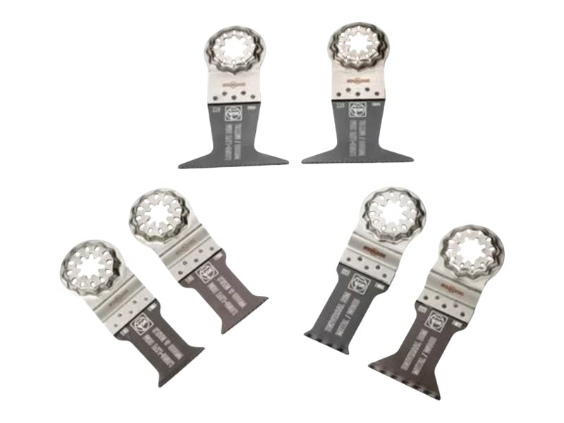 Fein BEST OF E-CUT - Dybdeskæringssavklinge - for træ, metal - 6 stykker - for MultiMaster Max AS AMM 700  MultiMaster Max Top AS AMM 700  MultiMaste