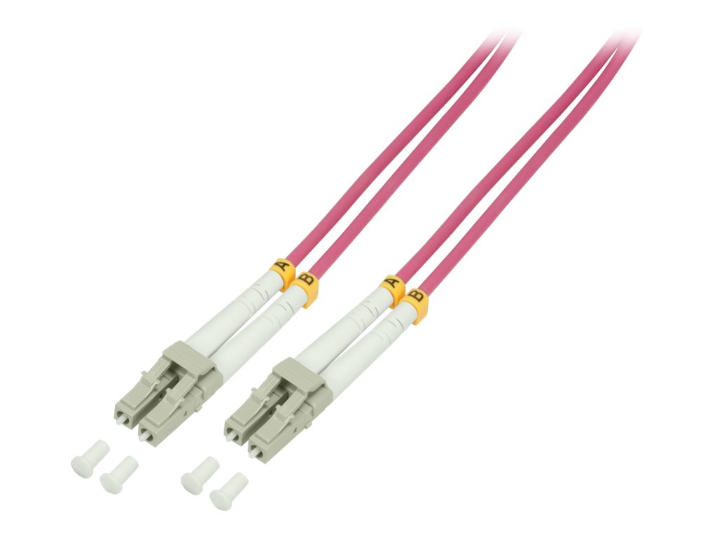 LogiLink Patchkabel Fiberoptik OM4 3m