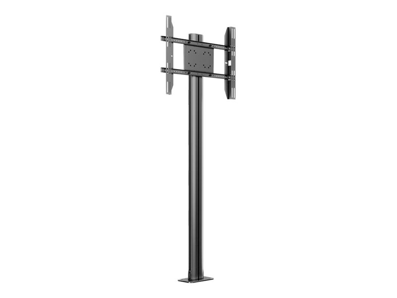 Multibrackets M Display Stand 180 Single - Stativ - for fladt panel - metal, aluminium - sort - skærmstørrelse: 24-63 - monteringsgrænseflade: op til 700 x 400 mm - montering i gulv