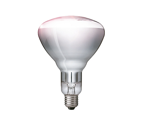 Philips INFRARØD 250W IR250CH BR125 E27 Klar varmelampe
